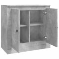 vidaXL Komoda betónovo sivá 70x35,5x67,5 cm spracované drevo