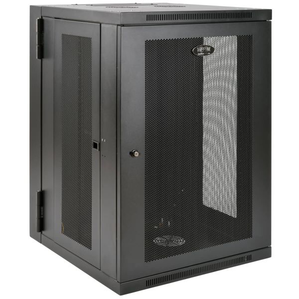 Skriňa SmartRack 18U, Š = 600mm, Hl = 650mm, hĺbka pre UPS, montáž na stenu