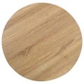 vidaXL Bistro stolík bledohnedý 60 cm MDF