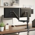 vidaXL Rameno na dva monitory pre max 27 palcov pružinu obrazovky 20kg