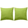 vidaXL Vankúše do exteriéru 4 ks jablkovo-zelené 45x45 cm