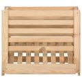 vidaXL Box na zemiaky 60x40x50 cm masívne borovicové drevo