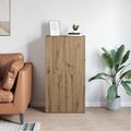vidaXL Kancelársky kabinet Dub artisan 60 x 32 x 115 cm