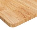 vidaXL Pracovný stôl bledohnedý 100x60x(71,5-98)cm dub. masív obdĺžnik