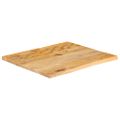 vidaXL Stolová doska živá hrana 40x40x2,5 cm masívne mango