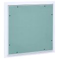 vidaXL Prístupový panel s hliníkovým rámom a sadrokartónom 300x300 mm