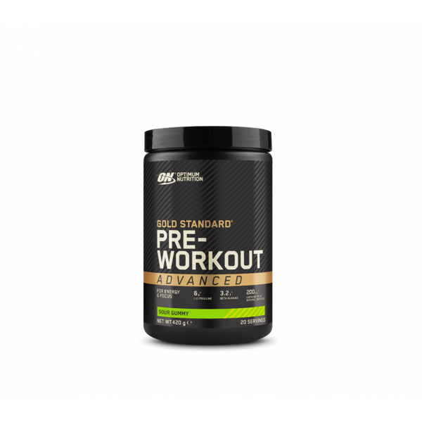PLATINUM Pre Workout - Optimum Nutrition, modrá malina