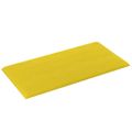 vidaXL Nástenné panely 12 ks žlté 30x15 cm látkové 0,54 m²