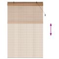 vidaXL Roleta Hnedá 160 x 220 cm Bambus