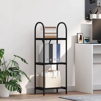 vidaXL Regál na knihy Čierny dub 40 x 30 x 109 cm Kompozitné drevo