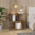 vidaXL Nočný stolík dymový dub 50x30x31,5 cm spracované drevo