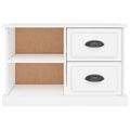 vidaXL TV skrinka biela 73x35,5x47,5 cm spracované drevo