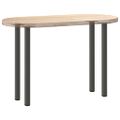 vidaXL Nohy ku konzolovému stolíku 4 ks antracitové 72-74 cm oceľové