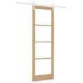 vidaXL Posuvné dvere ORKDAL Prírodná 78 x 232 cm