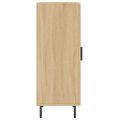 vidaXL Komoda dub sonoma 34,5x34x90 cm spracované drevo
