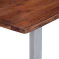 vidaXL Konferenčný stolík, nepravidelné hrany 115x60x40 cm, akácia