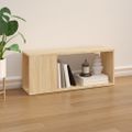 vidaXL TV skrinka dub sonoma 80x24x32 cm drevotrieska