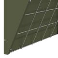 vidaXL Visací feeder na seno Olivová zelená 61 x 33 x 66 cm