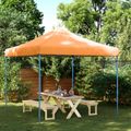 vidaXL Párty stan 292 x 292 x 315 cm Oranžová Oxfordská látka