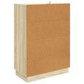 vidaXL Servírovacia skriňa so zásuvkou Dub sonoma 66 x 34,5 x 92 cm