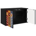 vidaXL Nástenný TV kabinet ESSEN 69 x 33 x 40 cm Čierny dub