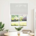 vidaXL plisovaná roleta svetlosivá 100x100 cm šírka látky 99,4 cm