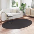 vidaXL Koberec HUARTE Antracitová 140 x 200 cm 100% polyester