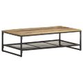 vidaXL Konferenčný stolík 110x60x35 cm, recyklovaný masív