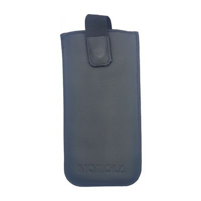 Vysúvacie puzdro pre MOBIOLA MB2400, MB3120, MB3120i, MB3200i, MB4120, MB4280 kožené, čierne