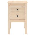 vidaXL Nočné stolíky 2 ks 40x35x61,5 cm masívne borovicové drevo