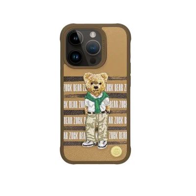 Nálepka Zuck Bear Francisco Fortune pre iPhone 15 Pro Golden State Bear TTT