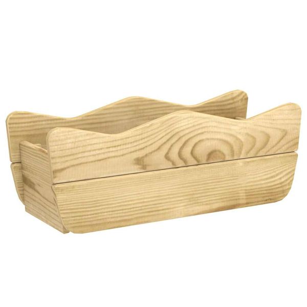 vidaXL Vyvýšený záhradný záhon 50x18x18 cm, impregnovaná borovica