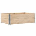 vidaXL Paletové ohrádky 2 ks 120x80 cm borovicový masív