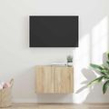 vidaXL TV nástenná skriňa 59,5 x 31 x 40 cm Sonoma dub