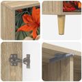 vidaXL TV skrinka GENNEP 102 x 33 x 50 cm Sonoma Kompozitné drevo