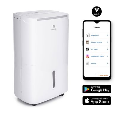Odvlhčovač G21 Impact 50, kapacita 50l/24h, WiFi