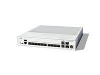 Prepínač - L3 - inteligentný - 10 x 10 gigabit SFP+ + 2 x combo 10 Gigabit SFP+/RJ-45 - Možno montovať do rozvádzača