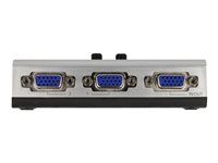 Rozdeľovač/prepínač videa - 2 x VGA - desktopový
