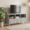 vidaXL TV skrinka 102 x 34,5 x 50 cm Sivý Sonoma Kompozitné drevo