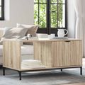 vidaXL Konferenčný stolík Sonoma dub 90 x 49 x 46 cm Kompozitné drevo