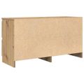 vidaXL TV skrinka Artisan Dub 100x35x54 cm Drevo