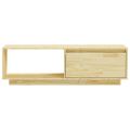 vidaXL TV skrinka 110x30x33,5 cm, borovicový masív