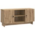 vidaXL TV skrinka 102 x 34,5 x 50 cm Dub artisan Kompozitné drevo