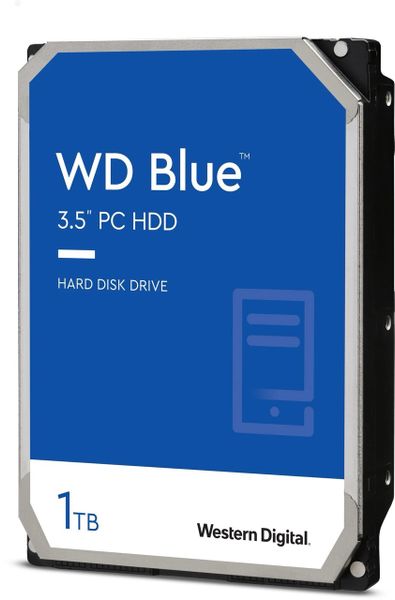 WD Blue/1TB/HDD/3.5''/SATA/5400 RPM/2R