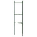 vidaXL Mriežky na paradajky 8 ks 116 cm oceľ a PP