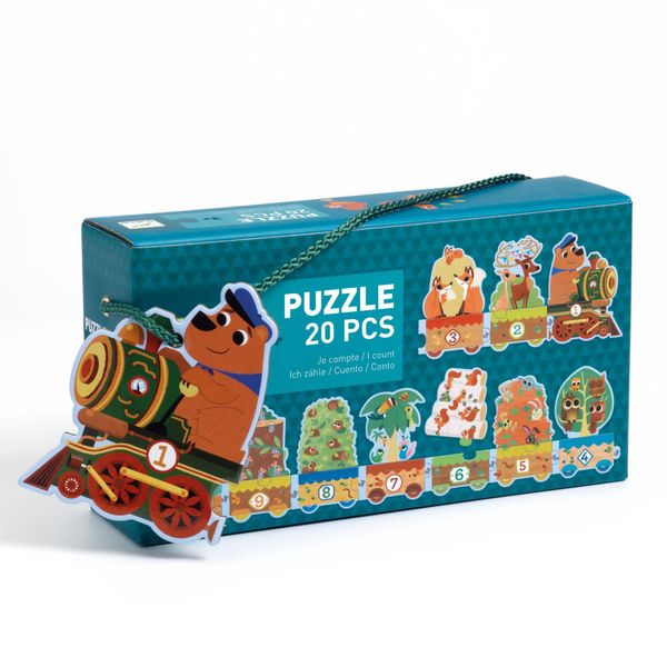 Postupové puzzle Počítam