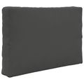 vidaXL Vankúš na vonkajšiu pohovku Polyester Antracitová 60 x 60 cm