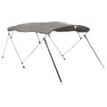 vidaXL Strieška Bimini s 3 oblúkmi a stenami 243x(170-182)x137 cm
