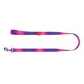 WAUDOG gradient nylon dog leash, 15mm wide, 122cm long, purple