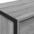 vidaXL TV skrinka 100 x 36 x 49,5 cm Sivý Sonoma Kompozitné drevo